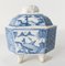 Japanese Blue and White Arita Kiln Incense Burner Censer 4