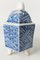 Japanese Blue and White Arita Kiln Incense Burner Censer, Image 5