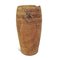 Rustic Vintage Wood Pot W/Ring Handles 3