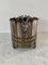 Neoclassical Brass Cachepot Planter with Rams Heads 7