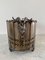 Neoclassical Brass Cachepot Planter with Rams Heads 6