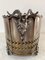 Neoclassical Brass Cachepot Planter with Rams Heads 8