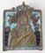 Russische christliche religiöse Ikone aus emaillierter Bronze 11