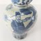 Chinese Blue and White Chinoiserie Double Gourd Vase 6