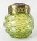 Austrian Art Nouveau Iridescent Green Glass Vase by Loetz 2