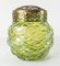 Vase Art Nouveau en Verre Vert Irisé par Loetz, Autriche 4