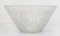 1970s Lalique France Thistle Decorated Art Glass Bowl, Image 3