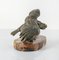 Early 20th Century Americana Bronze Eagle Statue on Marble Base 6
