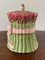 Majolica Ceramic Trompe Loeil Asparagus Covered Box 5