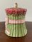 Majolica Ceramic Trompe Loeil Asparagus Covered Box, Image 5