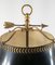 Lámpara de mesa French Empire Ormolu de bronce dorado y Tole, Imagen 9