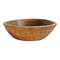 Vintage Teak Wood Bowl, India 1