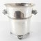 Mid-Century Danish Silver Plate Ice Bucket by Cohr Denmark 4