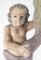 Early 20th Century Spanish or Portuguese Colonial Carved Wood Cherub Candle Holder 4