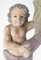Early 20th Century Spanish or Portuguese Colonial Carved Wood Cherub Candle Holder, Image 4