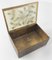 Caja de bronce chinoiserie de exportación china de principios del siglo XX con esteatita y ágata cornalina, Imagen 9