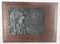 Französische Belgische Bronze Relief Plakette, 19. Jh. von Constantin Meunier 11