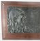 Französische Belgische Bronze Relief Plakette, 19. Jh. von Constantin Meunier 2