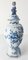 18th Century Dutch Delft Rococo Blue and White Hexagonal Garniture Vase 5