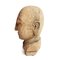 Statua antica della testa di monaco dell'arenaria, Immagine 3