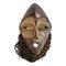 Vintage Wood & Raffia Lega Mask, Image 1