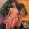 Leonard Restivo, Female Nude, Painting, 1990s 4