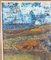 Faros, Mid-Century, Pintura de paisaje abstracto, Enmarcado, Imagen 5