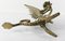 Italian Mid-Century Double Dragon Bronze Candle Holder 8