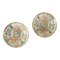 Chinese Export Rose Medallion Soup Plates, Set of 2 1
