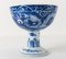 19th Century Chinese Blue and White Dragon Stemcup as Is 2