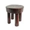 Vintage West African Wood Stool 5