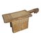 Vintage Wooden Stool, Image 1