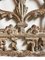 Espejo de popa antiguo de hierro fundido, India, Imagen 3