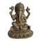 Statuetta Ganesha vintage in ottone, Immagine 1