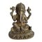 Figura de Ganesha vintage de latón, Imagen 5