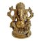 Vintage Brass Ganesha Figure, Image 1