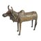 Vintage Brass Tribal India Brahma Cow 3