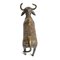 Vintage Brass Tribal India Brahma Cow, Image 6