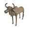 Vintage Brass Tribal India Brahma Cow 4