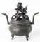 19th Century Chinese or Japanese Bronze Incense Burner Censer 12