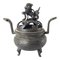 19th Century Chinese or Japanese Bronze Incense Burner Censer 1