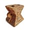 Rajasthan Village Wood Candle Stand, 1920s 3