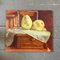 Bodegón con peras, años 80, Pintura, Imagen 6