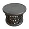 Vintage Bamileke Spiral Wood Stool Table 3