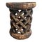 Vintage Bamileke Burn Stool Table 1