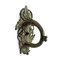 Antique Art Nouveau Brass Handle Pull 3