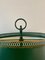 Mid-20th Century French Regency Green and Gold Tole Bouillotte Lamp, Image 3