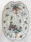 French or Dutch Faience Delft Polychrome Chinoiserie Platter 10
