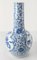 Chinesische Blau-Weiße Chinoiserie Vase, 19. Jh. 3