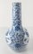 Chinesische Blau-Weiße Chinoiserie Vase, 19. Jh. 5